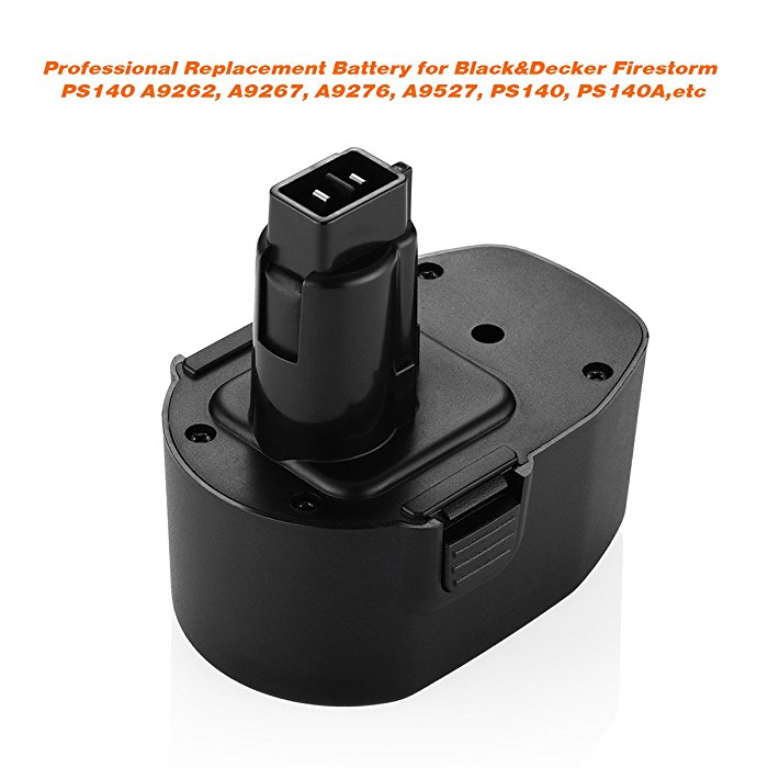 2.5Ah Electric Drill Battery Replacement for Black and Decker 14.4 Volt  Battery PS140