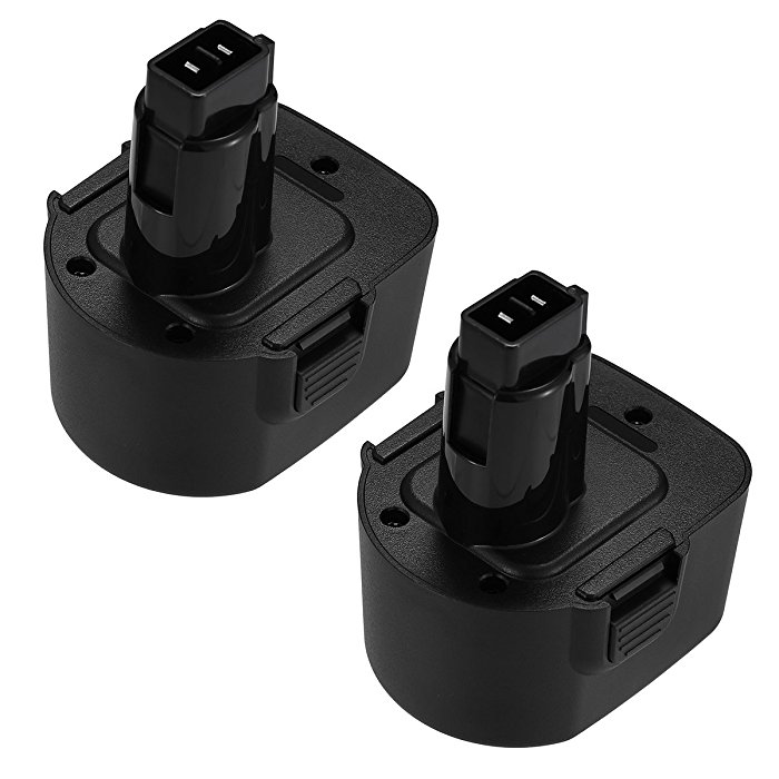 2 Pack Replacement Battery for Black & Decker PS130 FireStorm 12-Volt 3.0Ah  Pod Style Battery