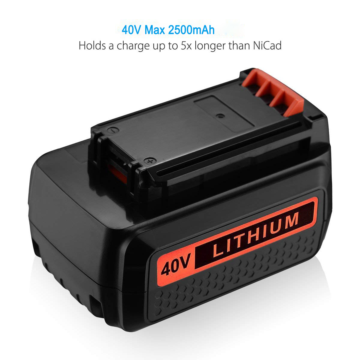 BLACK+DECKER 40-V 2 Amp-Hour; Lithium-ion Battery in the Power Tool  Batteries & Chargers department at